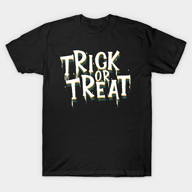 Trick or Treat T-Shirt by M_Mary